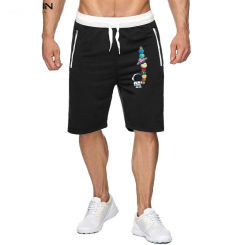 Zipper Pocket Loose Fit Designer Shorts for Men Fitness and Summer Wear Casual Shorts Beach Everyday Wear Shorts