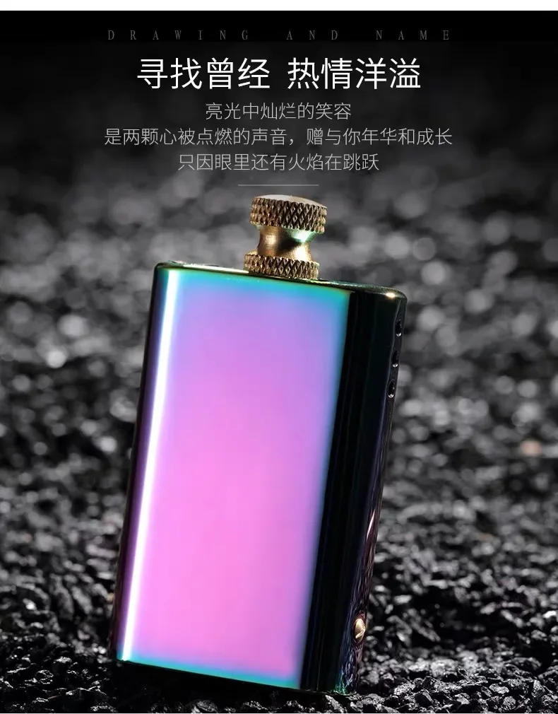 Description Picture 4 of itemNew Original Zorro Pure Copper Match Retro Kerosene Oil Cigarettes Lighter Pull Ignition Fire Men's Smoking Tool Gift for Man