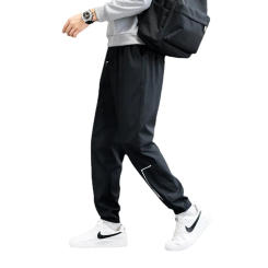 Pants for Men Korean Fashion Men's Casual Pants Trend Loose Drawstring Leggings Sports Versatile Elastic Men Clothing