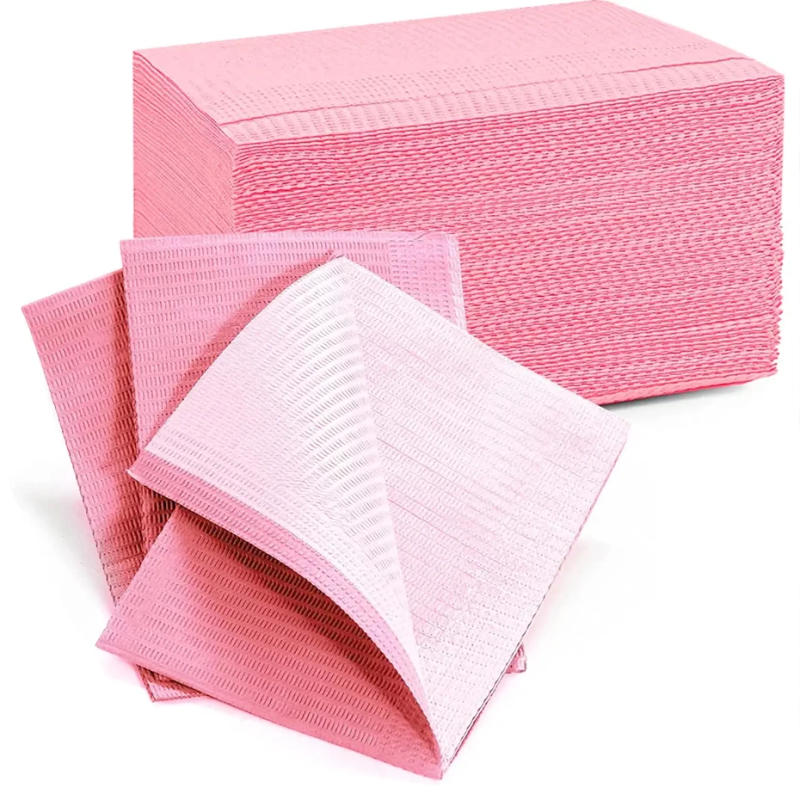 Description Picture 4 of item20pcs/lot Pink Nail Art Table Mat Disposable Tattoo Clean Pad for Nails Waterproof Tablecloths Manicure Tools Tattoo Accessories