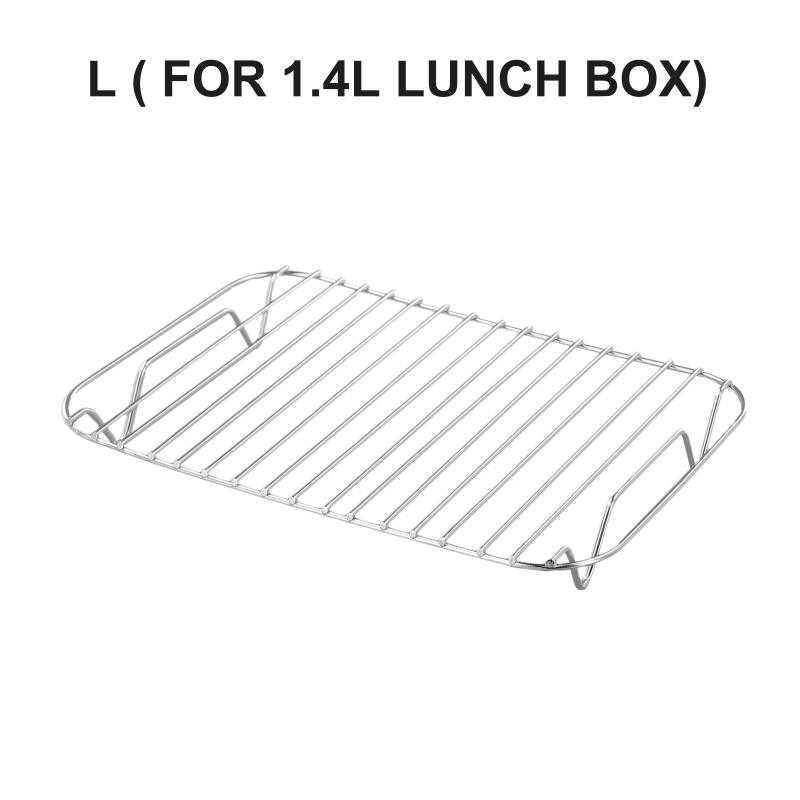 Description Picture 3 of itemCamping Lunch Box Steaming Rack Stainless Steel Cooking Rack Lunch Box Steaming Stand Outdoor Picnic Cookware for Hiking Fishing