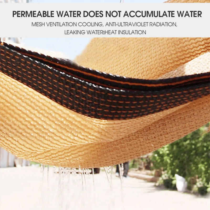 Description Picture 4 of itemBeige 80% Shading Rate HDPE Shadow Mesh Outdoor Patio Shading Neting for Summer Gazebo Garden Sunscreen Shielding Awning Cloth