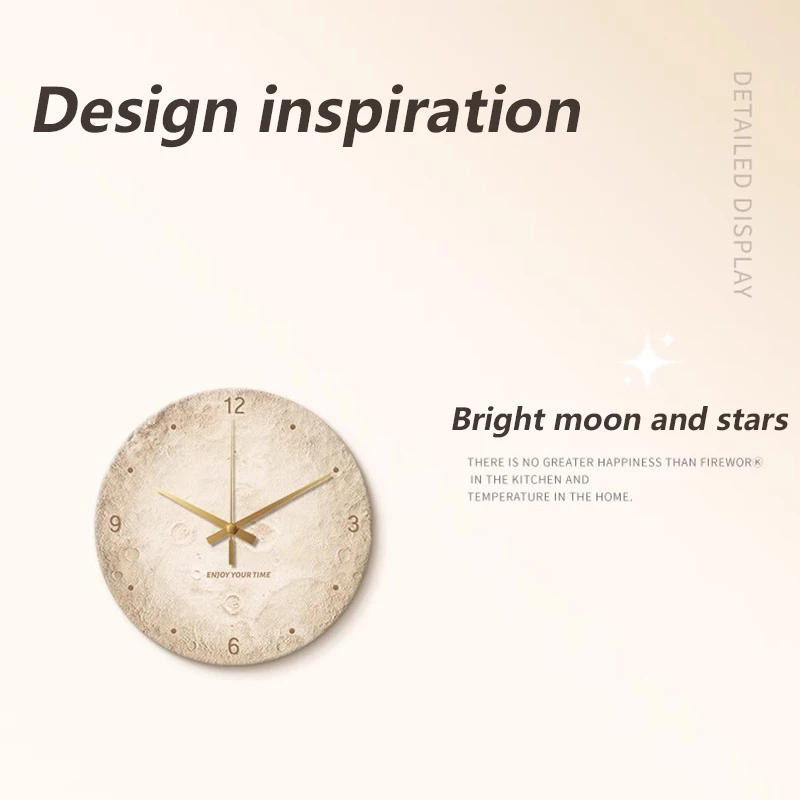 Description Picture 4 of itemLuminous Wall Clocks Modern Living Room Luxury 2025 Wall Clocks Nordic Decoration Clock Room Furniture Clock Rechargeable Decor