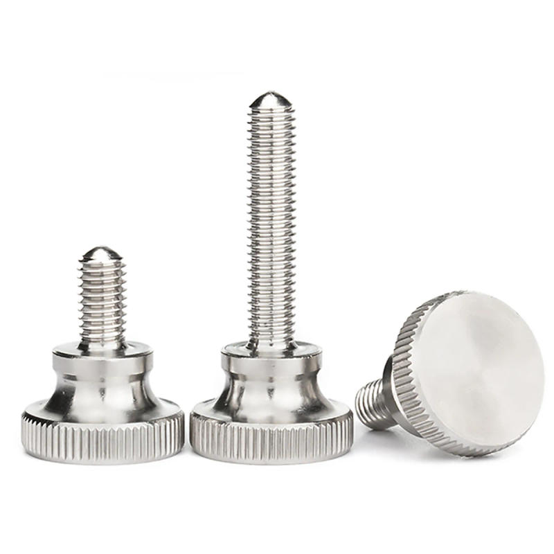 Description Picture 3 of itemKnurled Thumb Screws M2 M2.5 M3 M4 M5 M6 303 Stainless Steel Hand Grip Knob Bolts Length 3 - 35mm For DIY Car Computer