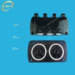 Ice Cream Maker Parts New Single Discharge Valve Set  Accessories For Donper Brand Naked Panel Without Handles