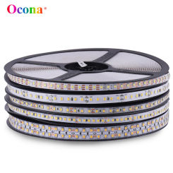 OCONA 2835 SMD LED Strip Light 8mm LED Tape Lights Ribbon 12V 24V Warm White Dimmable Constant Current Voltage Super Bright
