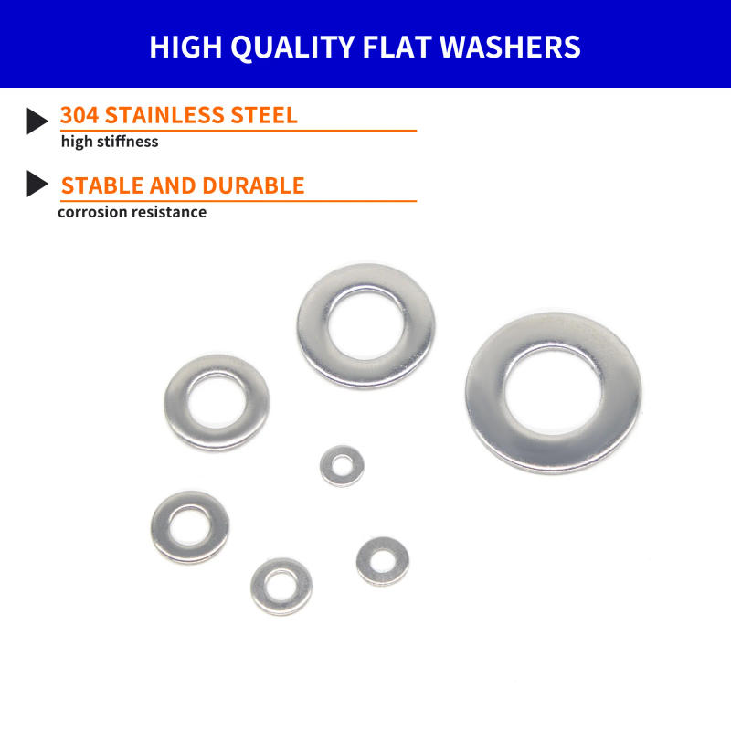 Description Picture 4 of item180pcs Stainless Steel Sealing Solid Gasket Washer M2 M2.5 M3 M4 M5 M6 M8 M10 Sump Plug Oil For General Repair Seal Ring Set