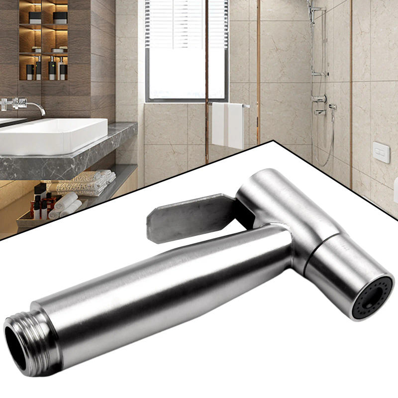 Description Picture 2 of item1 PC Bidet Spray G1/2 Toilet Douche Bidet Head Handheld Single Spray Gun Faucet Cleaning For Sanitary Shower Bathroom Parts