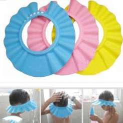 Protect Soft Cap Hat For Baby Children Kids Gorro de ducha Tonsee Convenient Safe Shampoo baby Shower Cap Bathing Bath