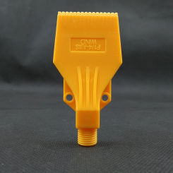 1/4" BSPT ABS Strong Blowing Force Nozzle Air Blower Nozzle Wind Spray Nozzle Plastic Blower Air Knife Comb F Type Hair Nozzle