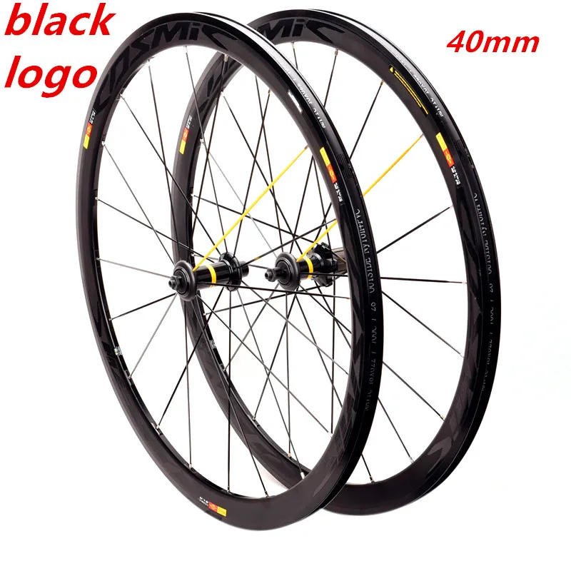 Description Picture 6 of item700C Frame Height 30/40/50MM Brand New Road Wheel Pack V/C disc brake Lap Brake Straight Pull Bike Wheel Set Cosmic Elite