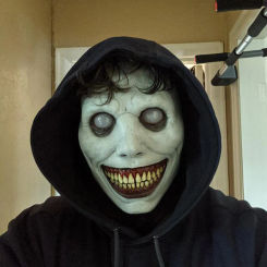 Creepy Halloween Mask Smiling Demons Horror Face Masks The Evil Halloween Party Cosplay Props