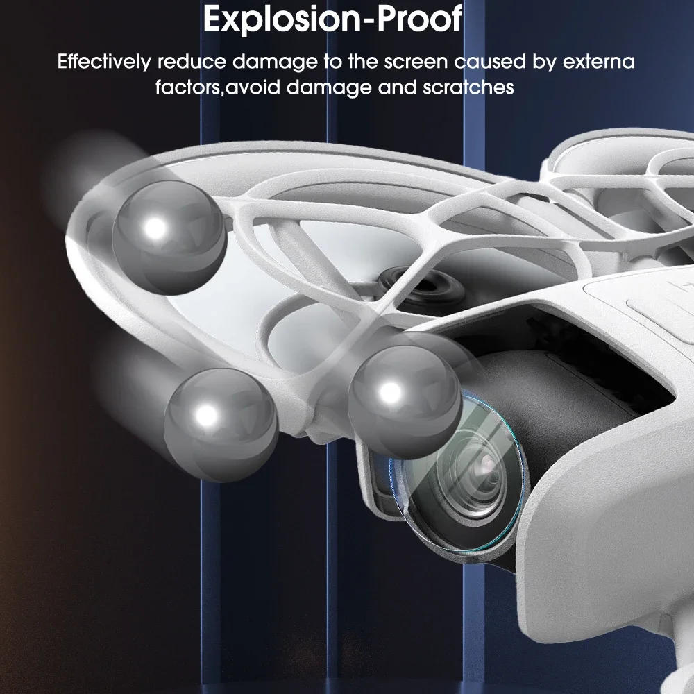 Description Picture 6 of itemTempered Glass Anti-scratch Camera Protectors for DJI Neo HD Clear Lens Protective Films Hardness for DJI Neo Drone Gimbal