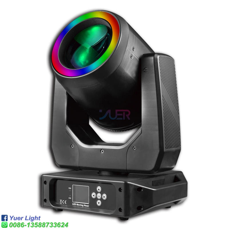 Description Picture 4 of item2Pcs/lot Mini 260W LED Beam Moving Head Lighting With Dmx Control Professional Stage lights For Dj Disco Party Nightclub Wedding