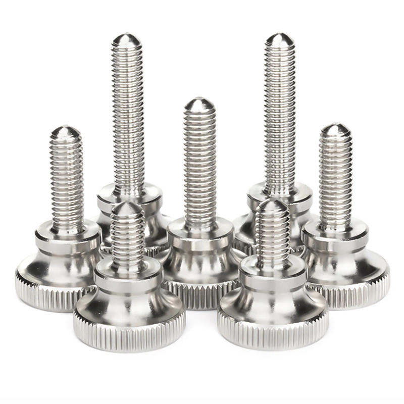 Description Picture 6 of itemKnurled Thumb Screws M2 M2.5 M3 M4 M5 M6 303 Stainless Steel Hand Grip Knob Bolts Length 3 - 35mm For DIY Car Computer