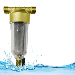 B59B-2X Spin Down Sediment Filter Reusable Whole House Sediment Water Pre Filter 40-60 Micrometre Whole House Water Filter