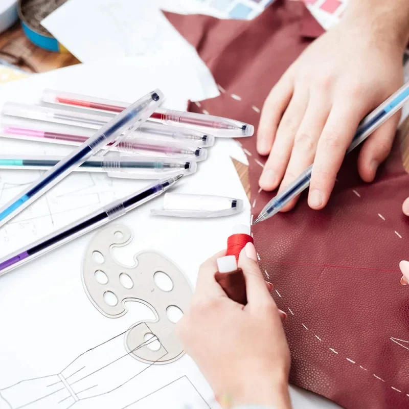 Description Picture 5 of itemTemperature Disappearing Fabric Pens Line Marking DIY Craft Sewing Accessories  10/Set Heat Erasable Magic Marker Pen