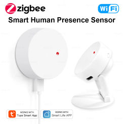 ZigBee Wifi MmWave Human Presence Motion Sensor Radar Wave Human Detector Motion Detector Tuya Hub Smart Life Home Automation