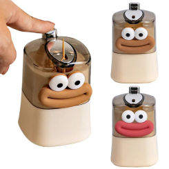 Pop-up Toothpick Dispenser Plastic Toothpick Case Box Automatic Toothpick Dispenser Storage Box Decorative Toothpick Holder