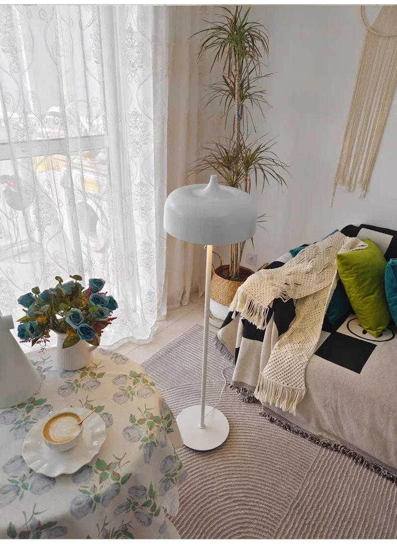 Description Picture 4 of itemModern Minimalist Floor Lamps Creativity Simplicity Standing Light Living Room Sofa Corner Bedroom Bedside Study Decor Luminaria