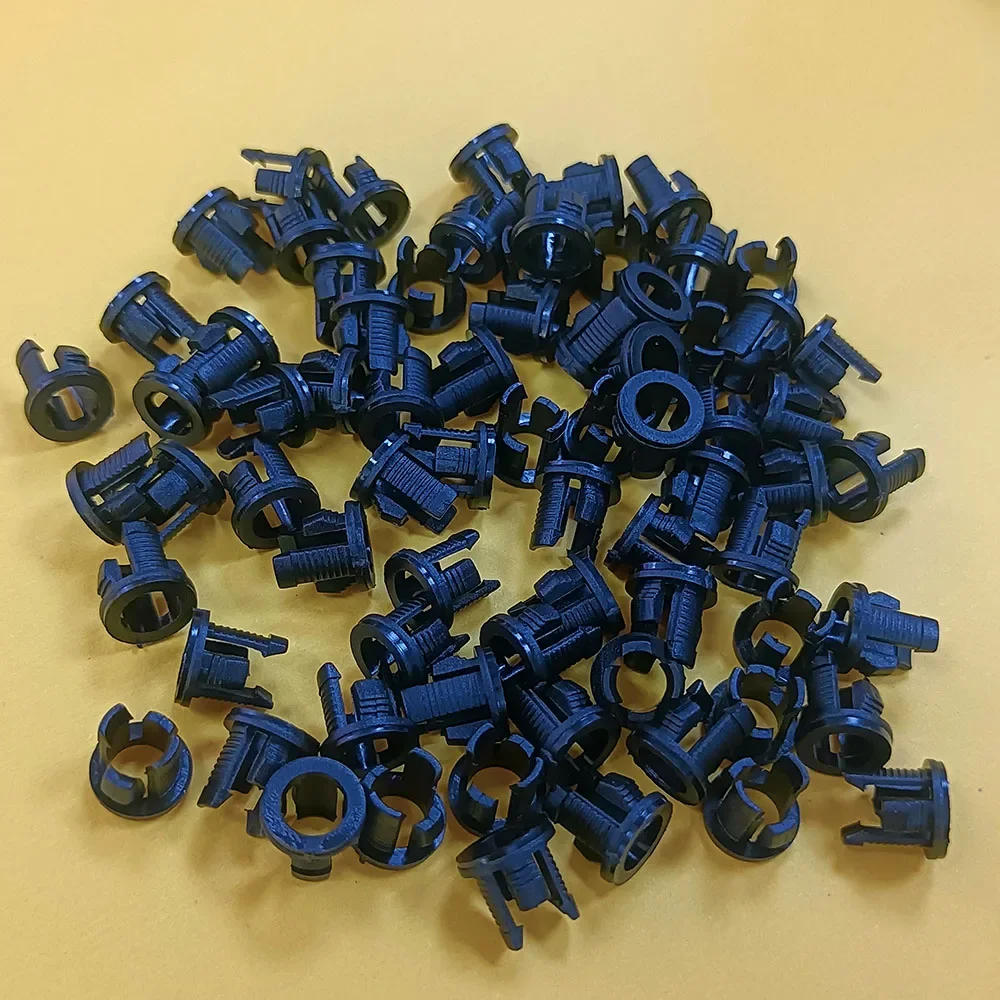 Description Picture 6 of item5mm LED Holder Socket Clip Bezel Light Emitting Diode Lamp Base Cover Plastic Display Mount Panel Blub Wire Prewired Cup Case