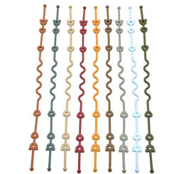 Baby Pacifier Chain with Safety Straps Silicone Holder Stroller & Highchair Accessory Drinking Cup Holder Strap for Pram