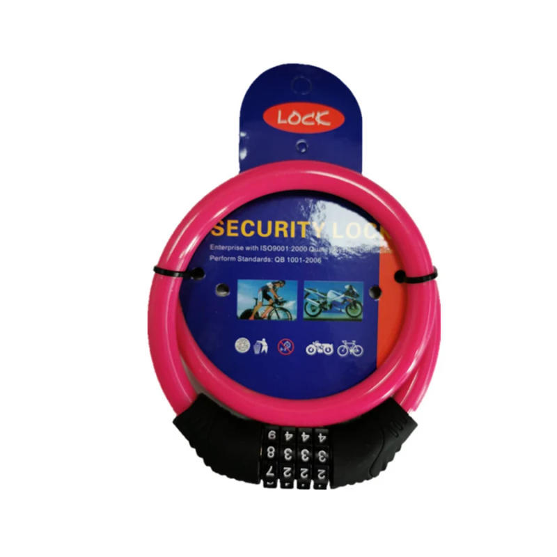 Description Picture 4 of itemSecurity 4-Digit Password Lock Anti-Theft Combination Mountain Bike Outdoor Equipment Chain Lock Bicycle Lock