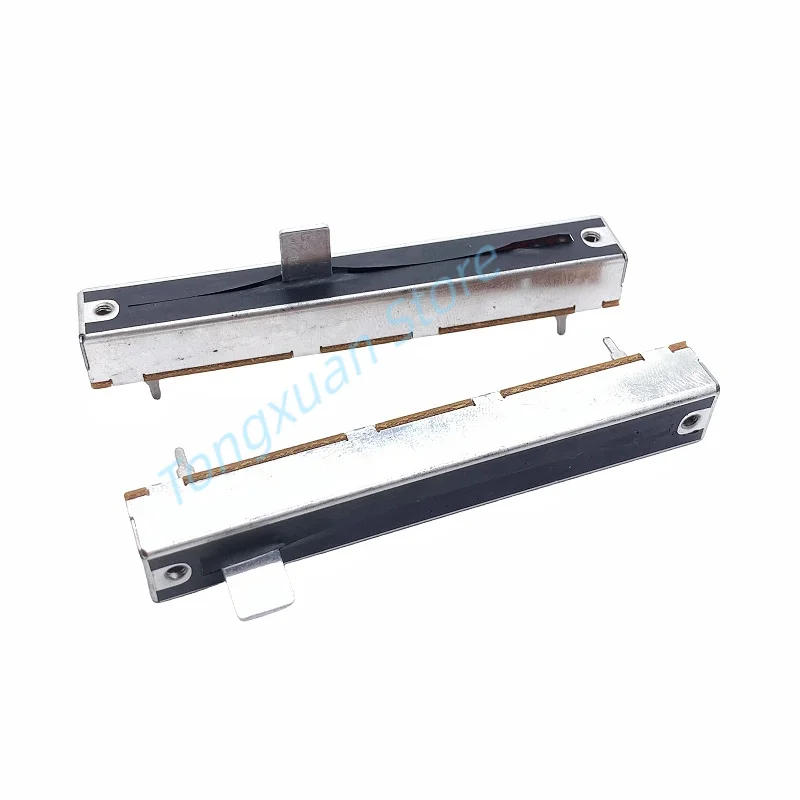 Description Picture 4 of item1pc Mixer Fader A103 A10K B103 B10K 3Pins 88mm Single Channel Sliding Potentiometer Travel 60mm Handle Length 10mm