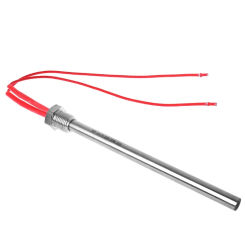 350W 220V Igniter Hot Rod Wood Pellet Heating Tube High Insulation Hot Rod for Fireplace Grill Stove Replacement Parts