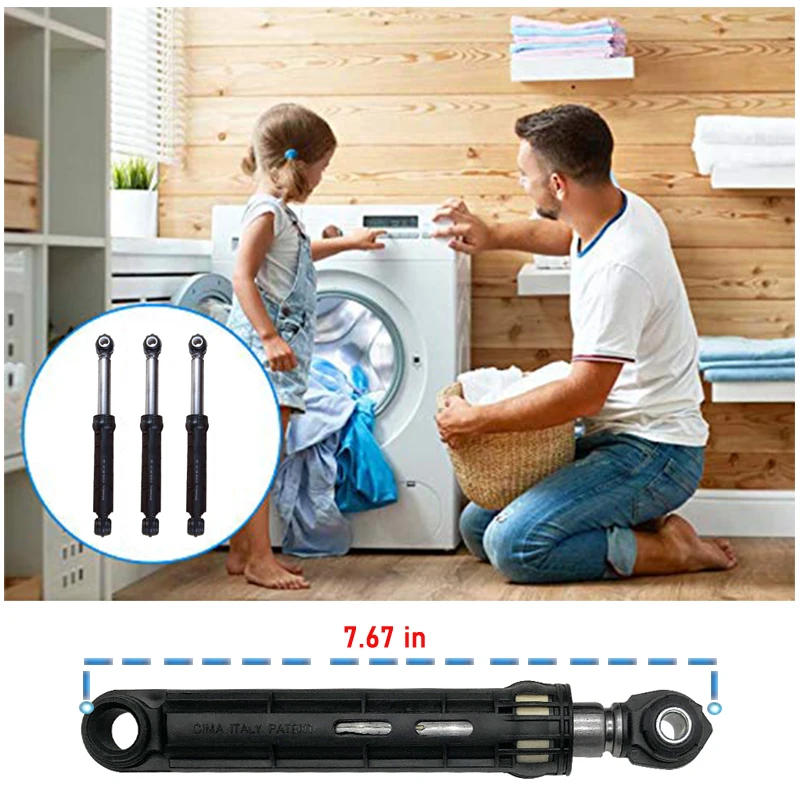 Description Picture 6 of itemFor Siemens Bosch drum washing machine shock absorber shock absorber balance bar shock absorber foot support rod (3 pieces)