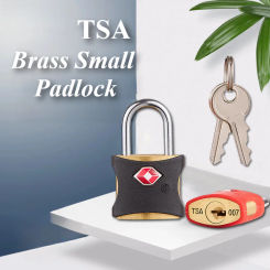 TSA Custom Lock Luggage Lock Travel Bag Lock Security Tool Cabinet Locker Padlock With Key Travel Mini Portable Anti-Theft Lock