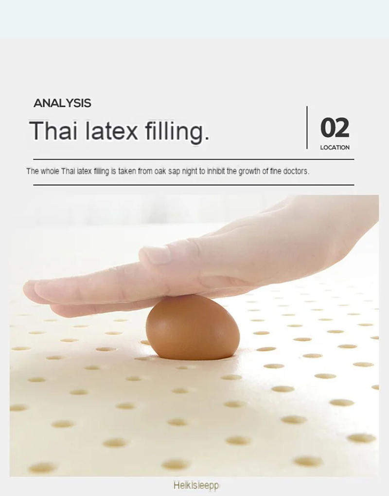 Description Picture 6 of itemNatural Latex Memory Foam Mattress Japanese Style Floor High Quality Tatami Floor Mat Sleep Aid Double Bed Full Size