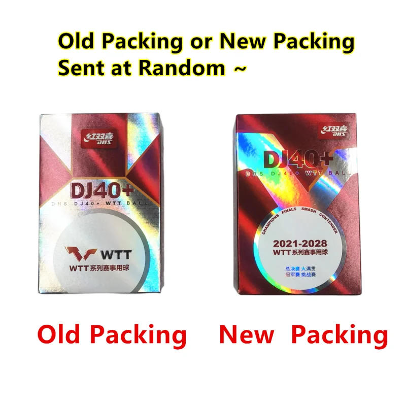 Description Picture 2 of item6 Pcs/Box DHS WTT Ping Pong Balls DJ40+ Official Table Tennis Games Use 3 Star Table Tennis Balls for WTT International Games