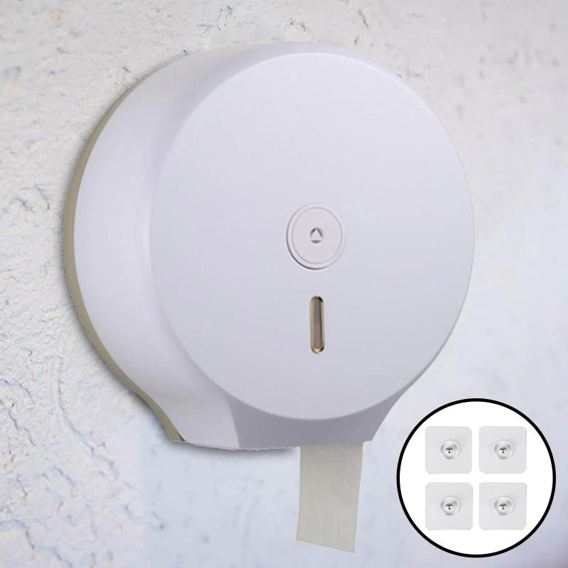Description Picture 5 of itemToilet Paper Holder Waterproof Multifunctional Tissue Dispenser Toilet Roll Holder for Hotel Washroom Office Living Room Home
