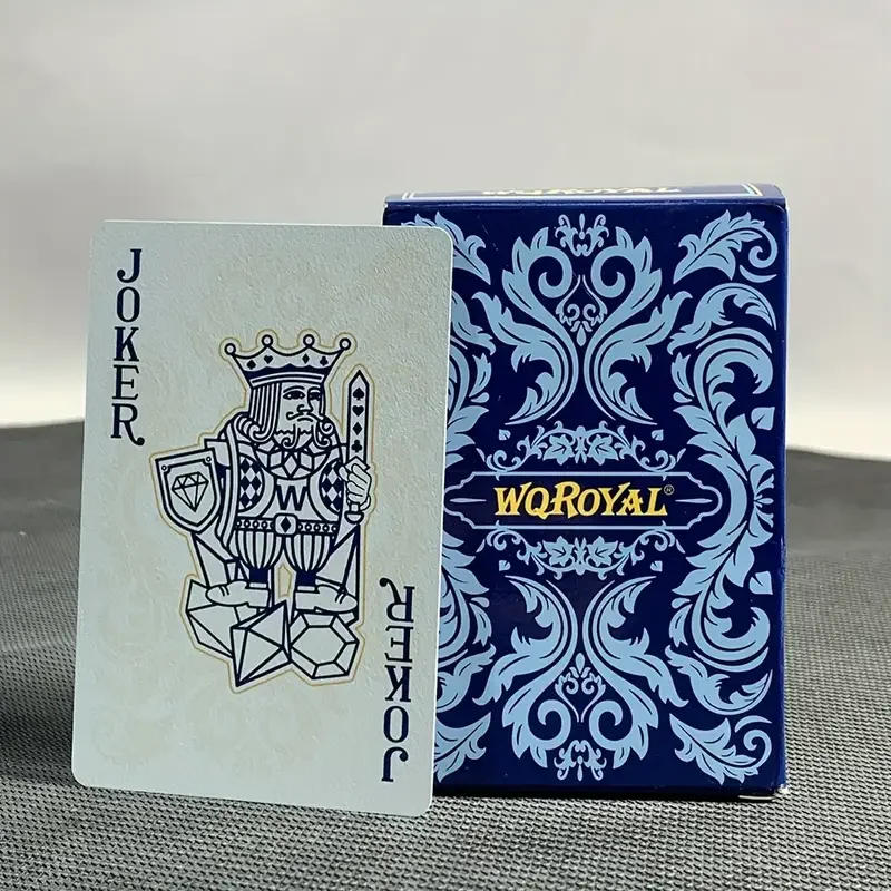 Description Picture 2 of item55 Playing Cards Waterproof PVC Frosted Magic Boxed Plastic Playing Cards Set Poker Cards Classic Magic Tools Tabletop Games