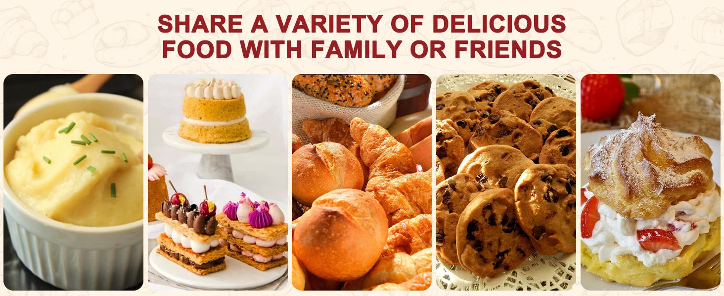 Description Picture 3 of item5 Quart Beater for KitchenAid, Flexible and Durable Silicone Edged Paddle Attachment for Kitchenaid