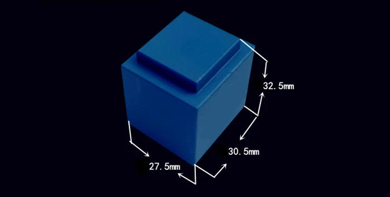 Description Picture 2 of itemEI 2W 2VA AC 220V To 9V 12V Mini Sealed Plug In PCB Board 4 Pin 10/20mm Pitch Welding Power Isolation Epoxy Potting Transformer
