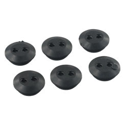 6Pcs Rubber Grommet 2 Holes Fuel Tank Seal Grommet Fuel Tank Rubber Grommet Fasteners Washers Home Improvement