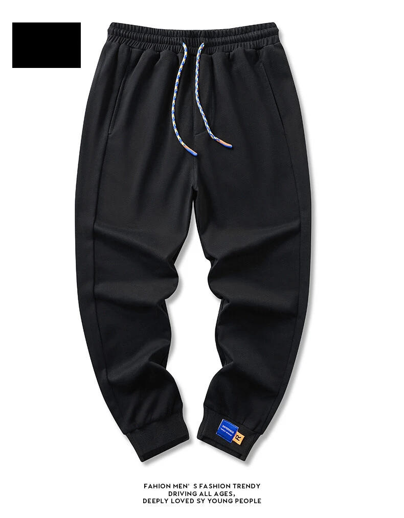 Description Picture 4 of itemMen's Leggings Sports Pants Trend Spring and Autumn Young Student Couples Loose Casual Pants