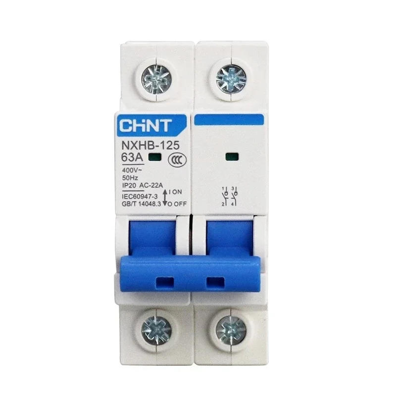 Description Picture 3 of itemCHNT CHINT NXHB-125 1P 2P 3P 4P Small Knife Circuit Breaker MCB