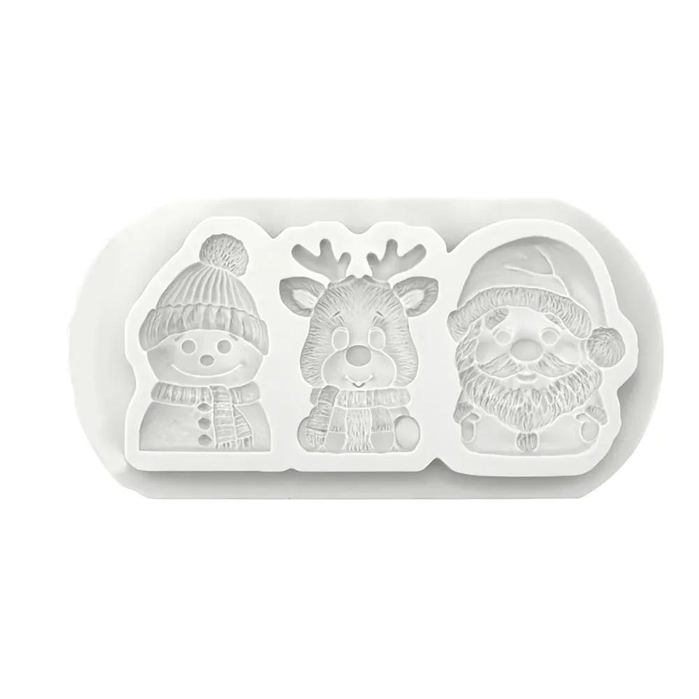 Description Picture 5 of itemChristmas Silicone Mould resin mold silicone cake mould