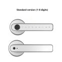 Electronic Smart Door Lock Handle Lock Electronic Password Fingerprint Bluetooth APP Keyless Home Door Lock Office Security