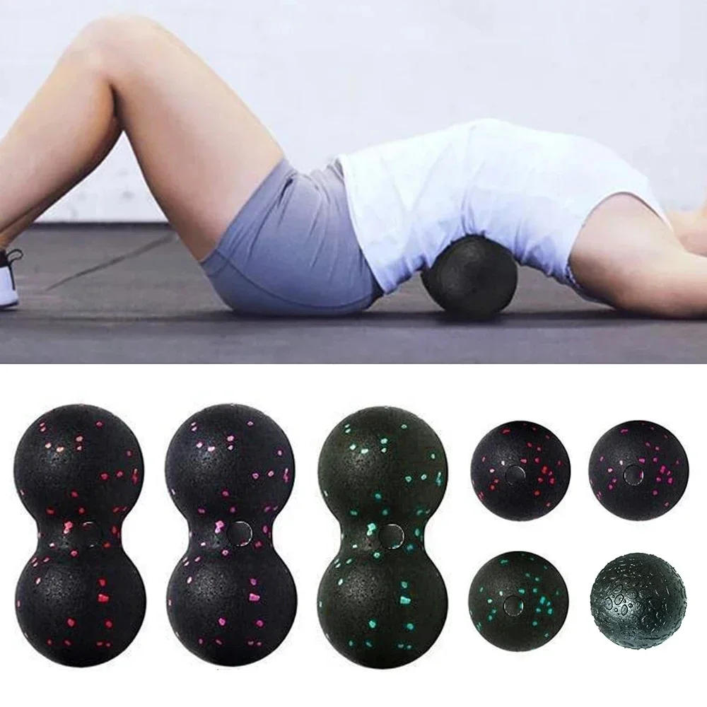Description Picture 3 of itemEPP Massage Ball Yoga Gym For Fitness Medical Exercise Peanut Fascia Roller Back Foot Cervical Spine Rehabilitation