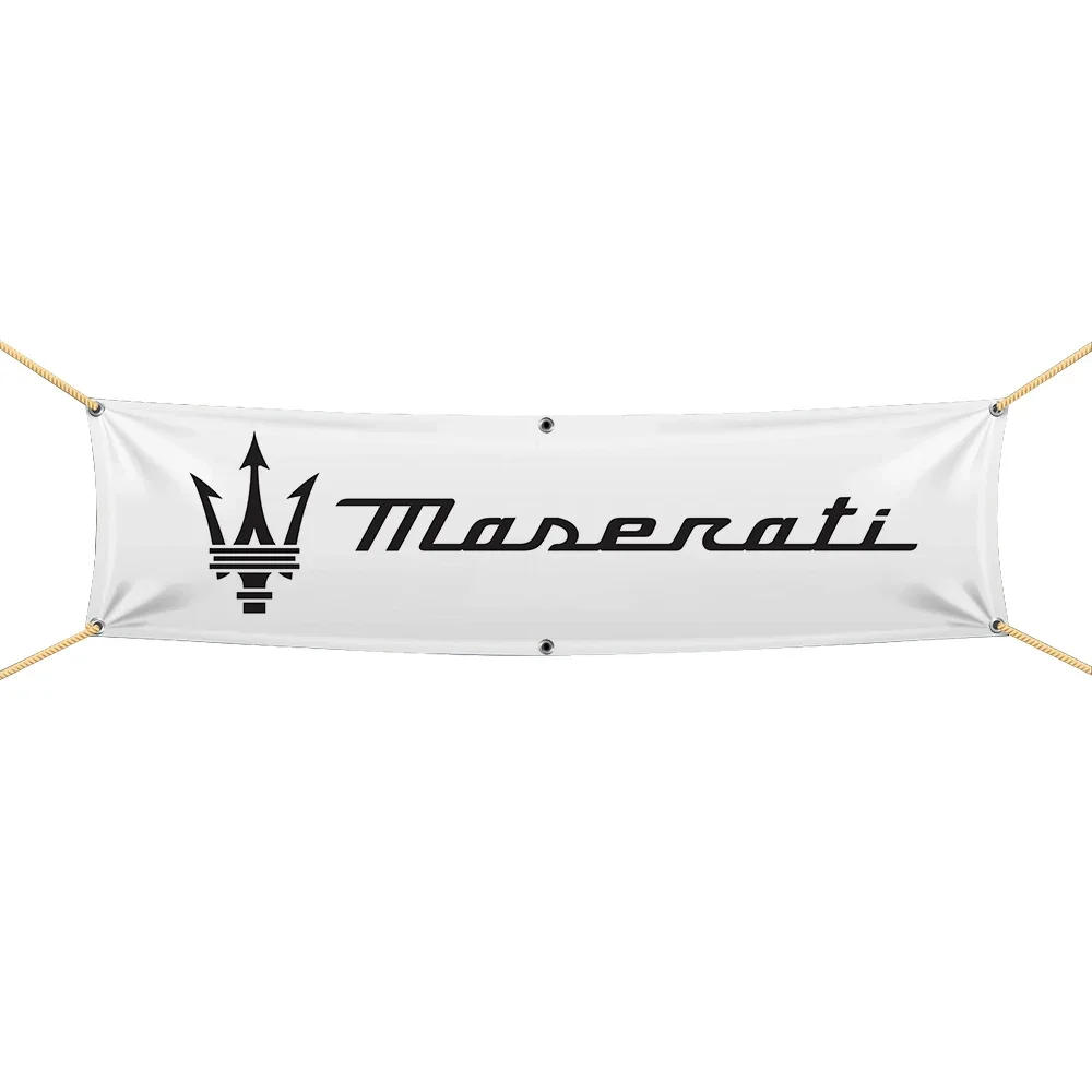 Description Picture 4 of itemJohninBanner 2x8 Fts  Maseratis Banner Interior Decoration Race Car Tapestry Flag