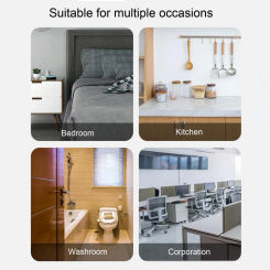 Windproof Door Stop Silicone Door Stopper Wall Protector for Anti-collision Noise-free Protection Self-adhesive Floor for Shock