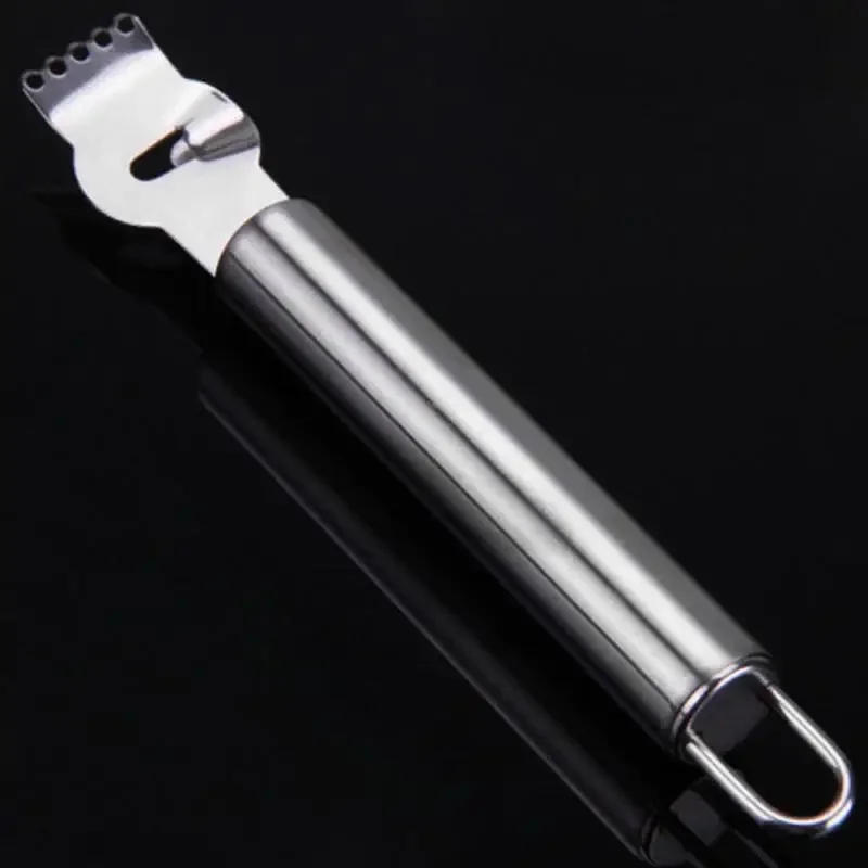 Description Picture 6 of item1pcs Stainless Steel Lemon Peeler Orange Fruit Citrus Zester Peeler Kitchen Bar Craft Stainless Steel Knife Peeling Tools