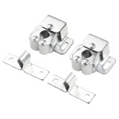Door Close Latch Catch Cupboard Cabinet Double For Motorhomes Hardware Home Replacement Roller Stainless Steel