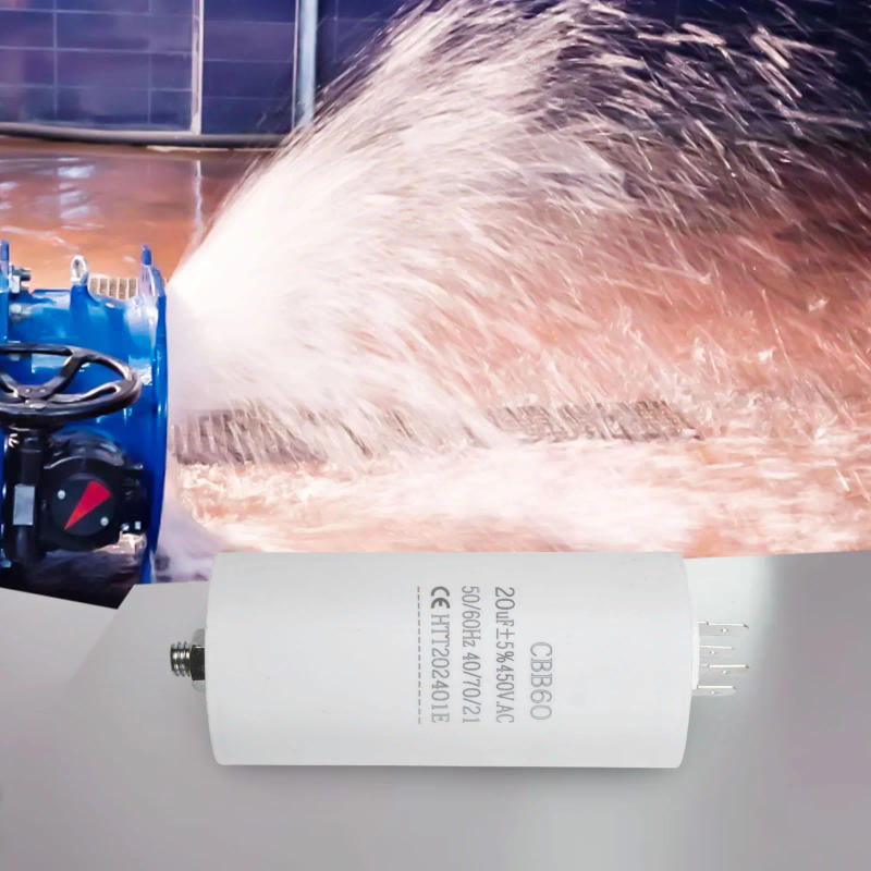 Description Picture 6 of item450V Motor Running Capacitor 20uf 25uf With Nut 50x90mm StartingCapacitor Insert Capacitor M8 Cable Model Single-phase Motor