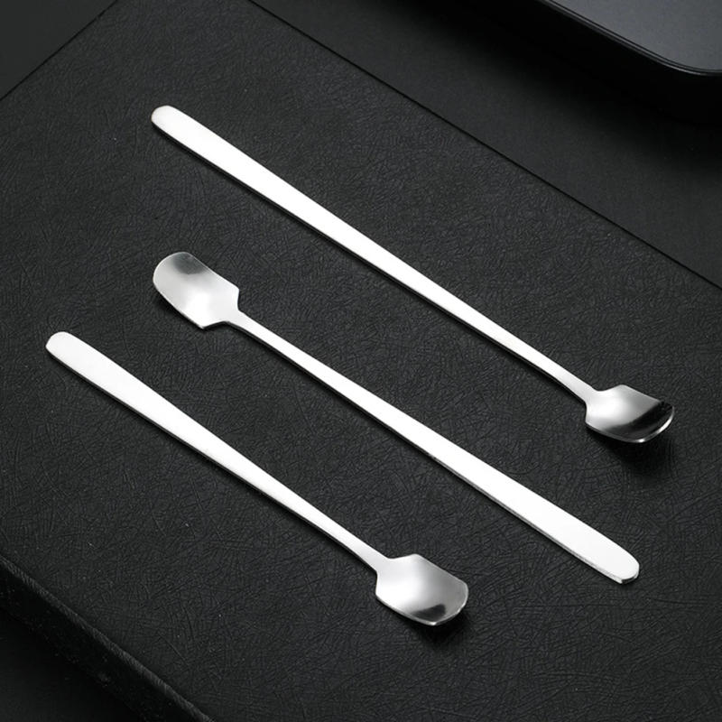 Description Picture 4 of itemLong Handle Bar Cocktail Mixing Spoons Stainless Steel Multi-size Drinks Muddler Stirrer Bartender Whisky Stir Rod Accessories