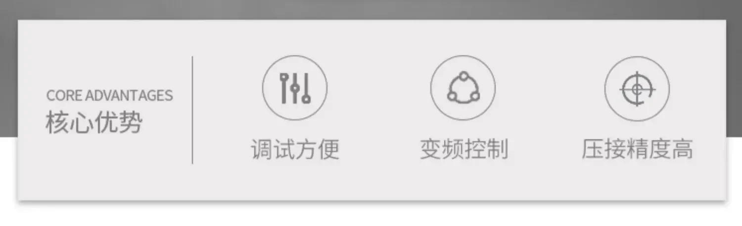 Description Picture 4 of itemAutomatic transverse feeding, stripping, terminal machine, multi-core sheathed wire, wire stripping, riveting and pressing